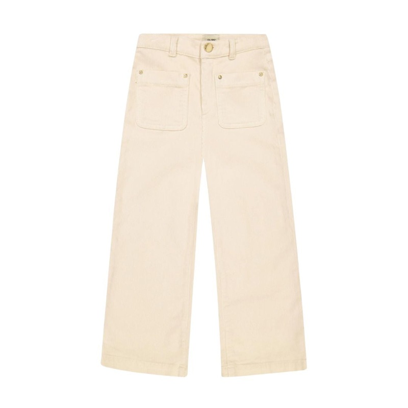 DL1961 Lily Wide Leg Corduroy Pants – Manilla