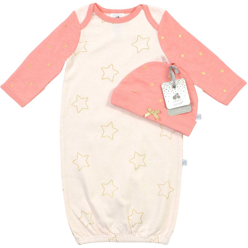 Just Born Sparkle Gown & Hat – Girl