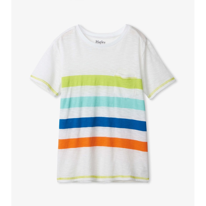 Primordial Stripes Graphic Tee