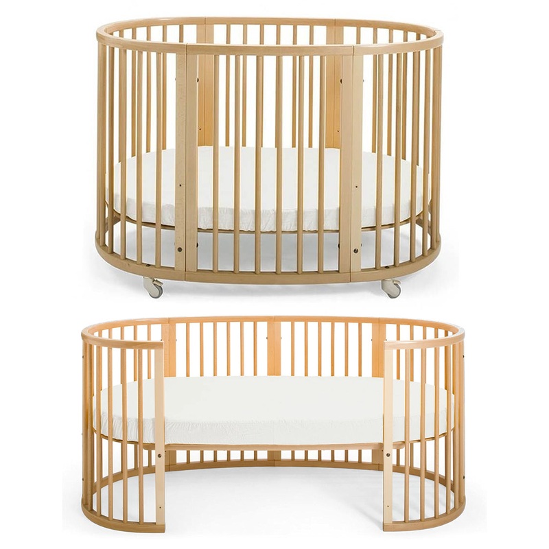 Stokke Sleepi Crib to Junior Bed Complete Bundle – Natural