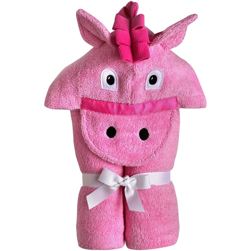 Yikes Twins Hooded Towel – Pink Pony