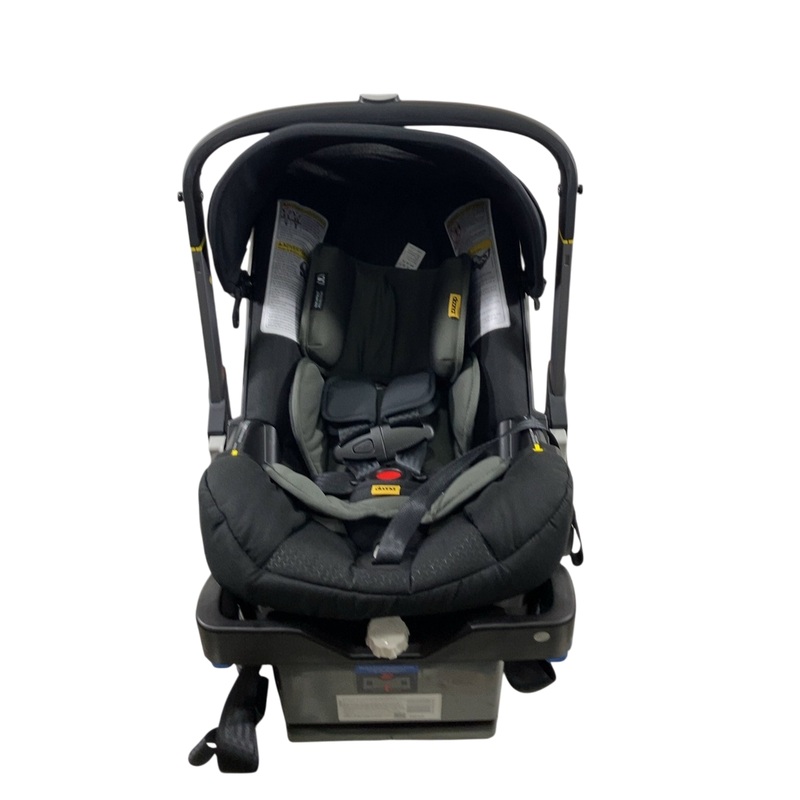 Doona Infant Car Seat & Stroller Combo, 2023, Nitro black