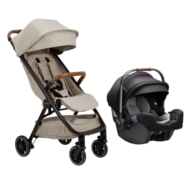 Nuna TRVL + PIPA RX Travel System Bundle – Hazelwood / Caviar