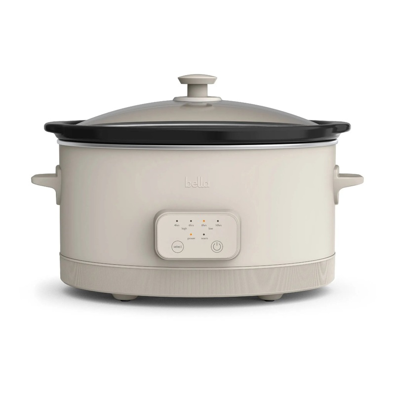 6qt Programmable Slow Cooker – Oatmilk (See Description)