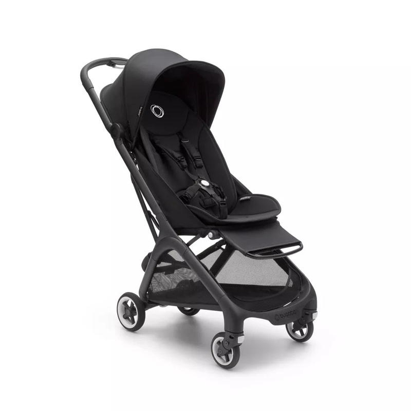 Butterfly 1 Second Fold Ultra Compact Stroller – Midnight Black
