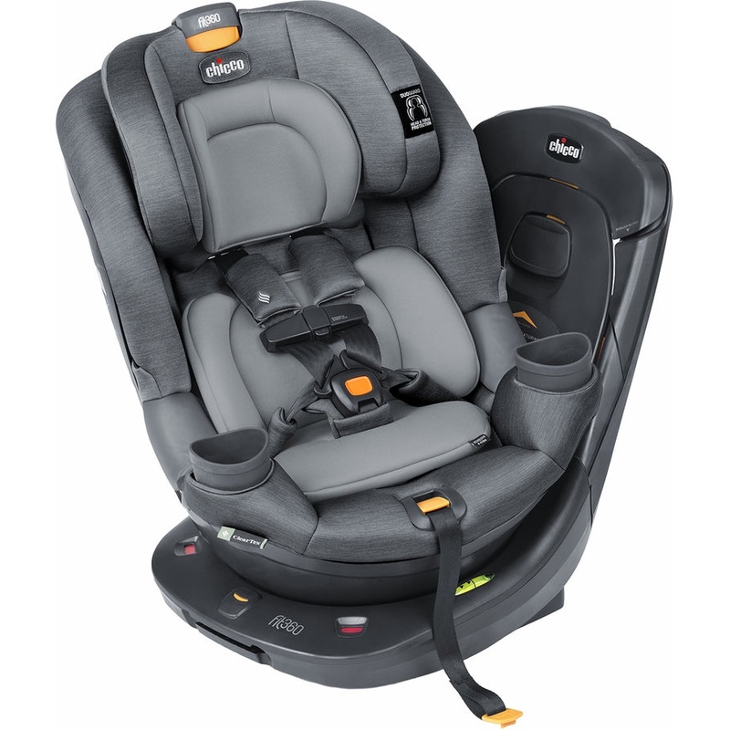 Chicco OPEN BOX Fit360 ClearTex Rotating Convertible Car Seat – Drift