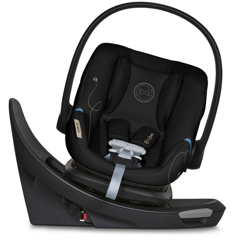 Cybex Aton G Swivel SensorSafe Infant Car Seat – Moon Black