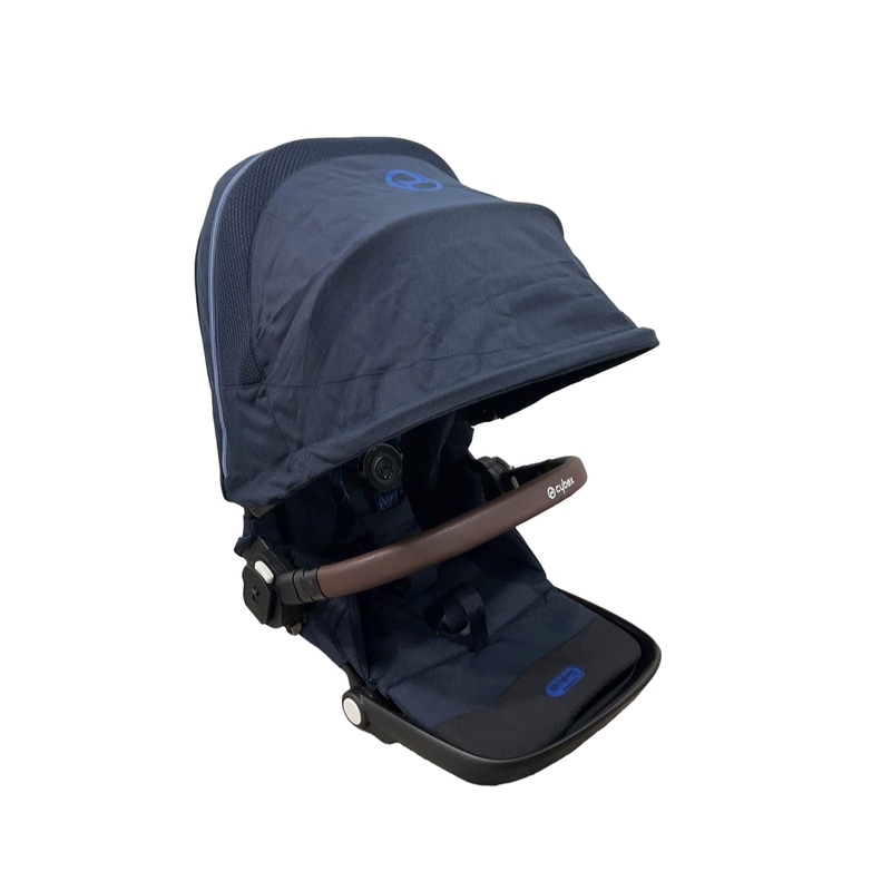 Cybex Gazelle S Seat Unit, Black Frame, Ocean Blue