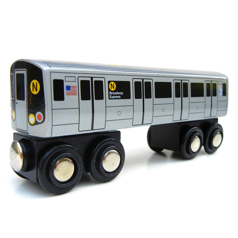 Munipals NYC N Subway Train Car