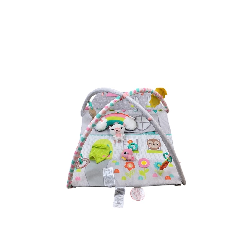 Bright Starts Floors of Fun Activity Gym And Dollhouse