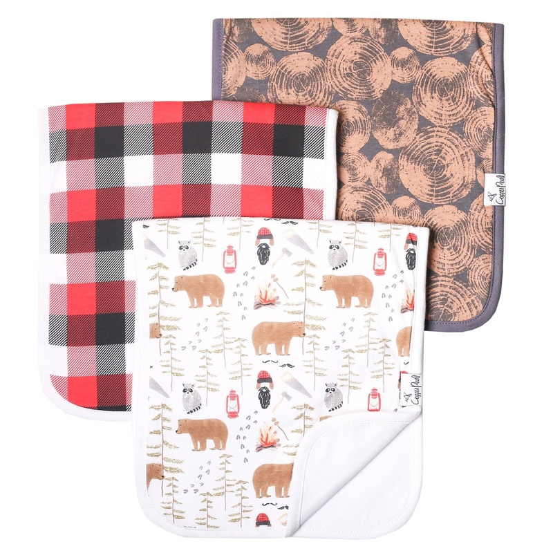 Burp Cloth Set (3 Pack) – Lumberjack