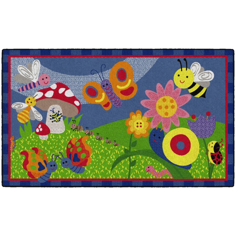 Cutie Bugs Carpet 3’x5′