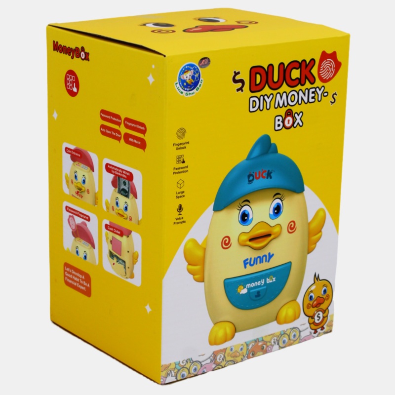 Duck DIY Money Box – Blue