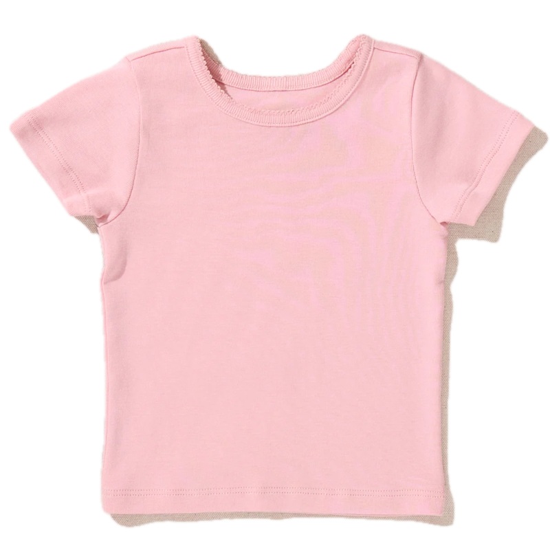 Pink Chicken Short Sleeve Seesaw Rib t-Shirt – Pink