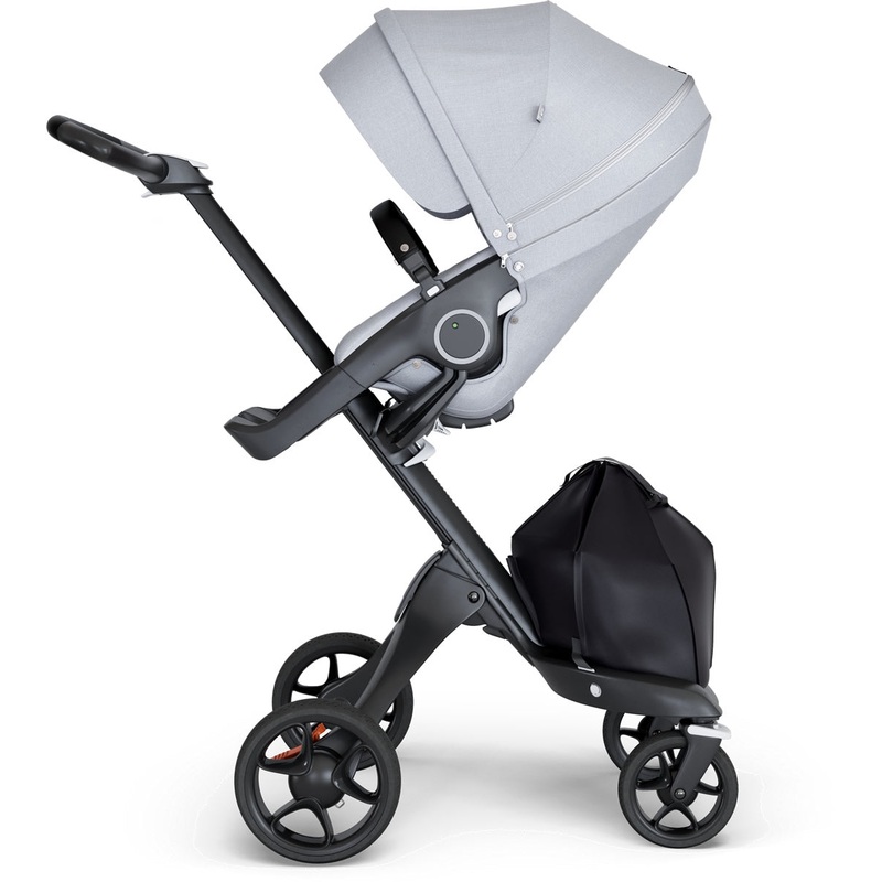 Stokke Xplory 2018 Stroller – Grey Melange/Black/Black