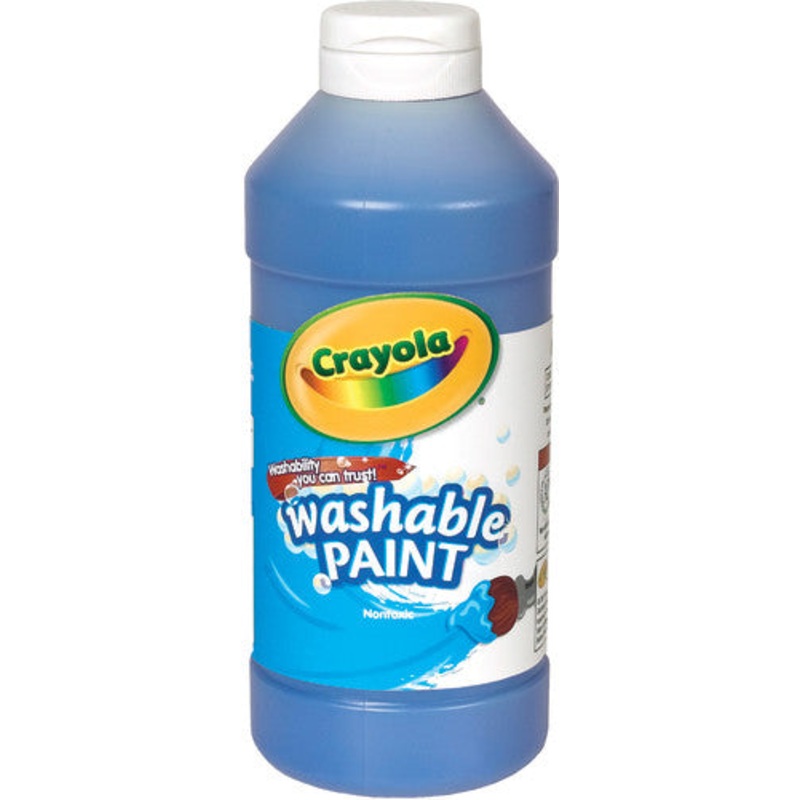 Crayola Washable Paint, 16 oz., Blue