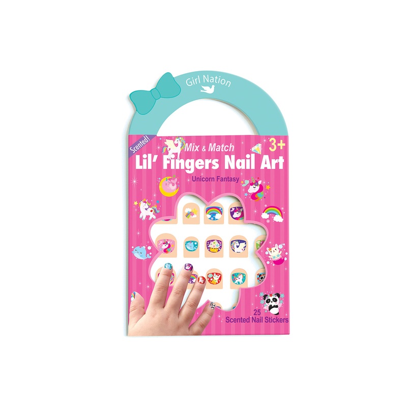 Girl Nation Lil’ Fingers Nail Art – Unicorn Fantasy