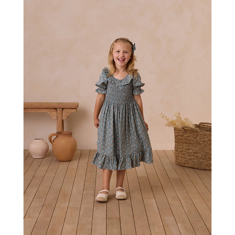 Lexi Dress – Blue Floral