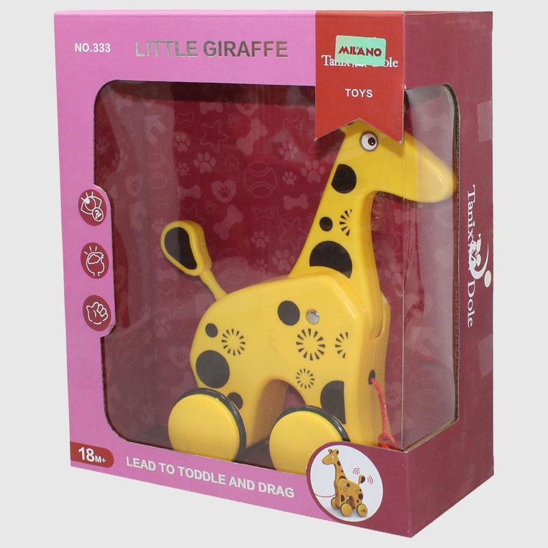 Tanix Dole – Little Giraffe Push And Pull Toy