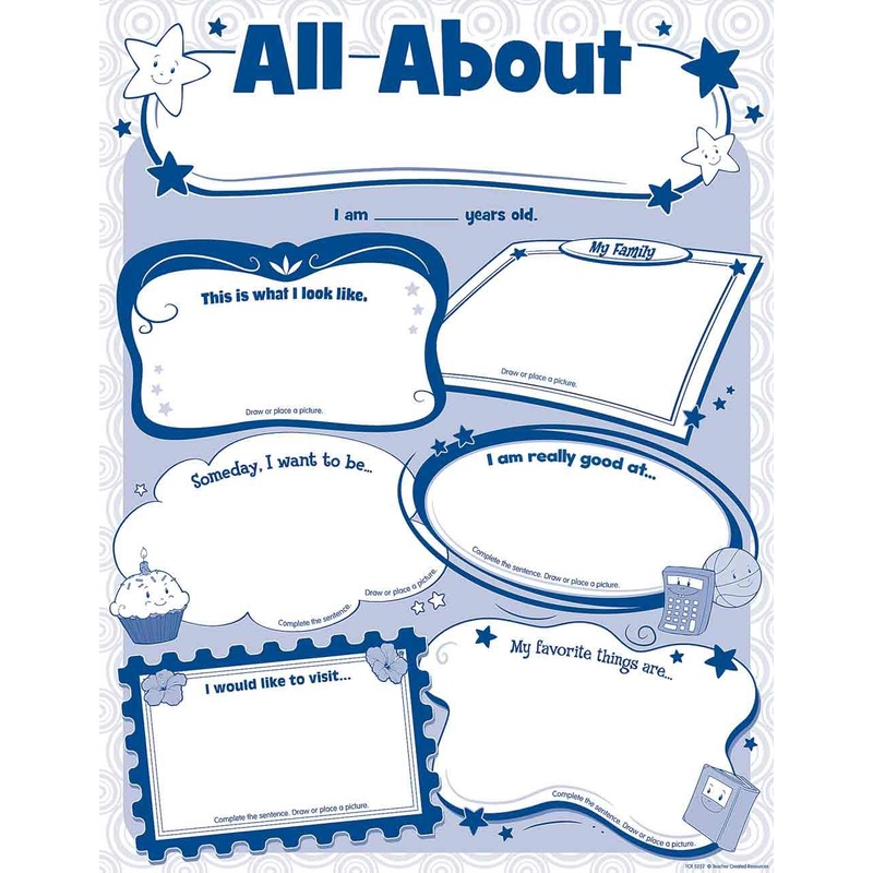 All About Me Poster Pack