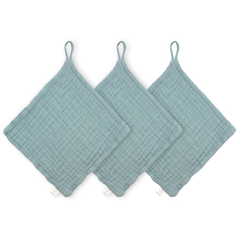 Bath – Washcloth 3 Pack – Steel