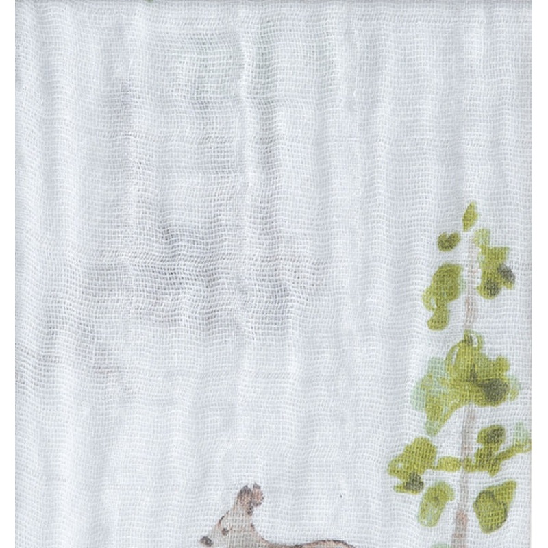 Little Unicorn Cotton Muslin Fitted Crib Sheet – Oh Deer