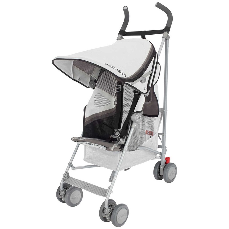 Maclaren Volo Wing Knit Umbrella Stroller – Black