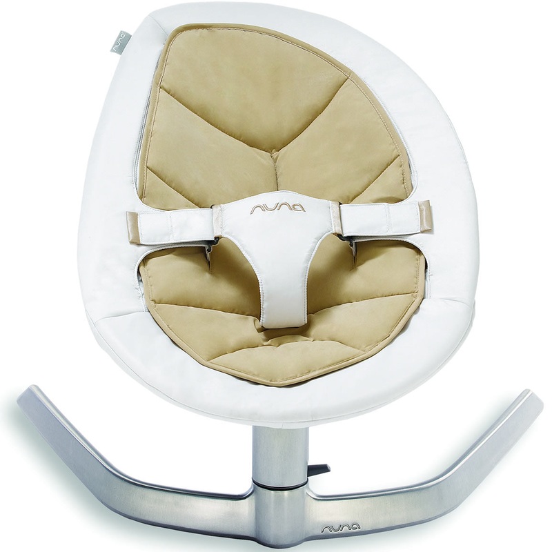 Nuna Leaf Bouncer (Organic Cotton Insert) – Bisque