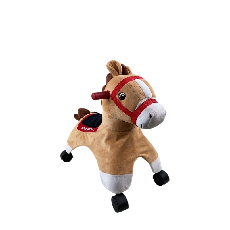 Radio Flyer Rolling Ride-On Pony, Boots
