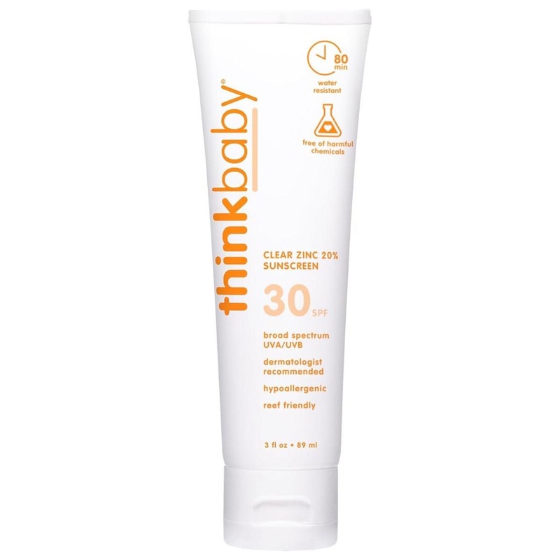 Thinkbaby SPF 30 Clear Zinc Sunscreen – 3 fl oz