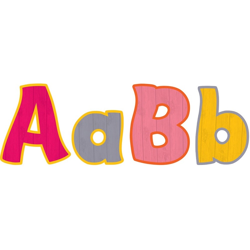 Tropical Punch Funtastic 4″ Letters Combo Pack