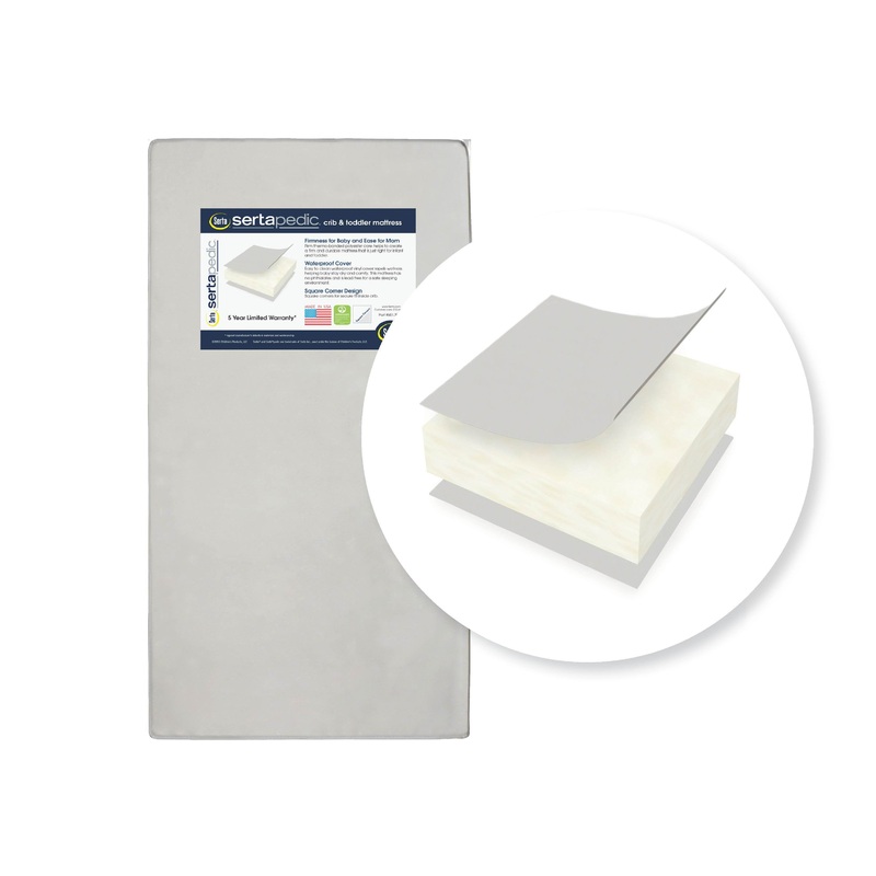 Serta SertaPedic Moongaze Crib and Toddler Mattress