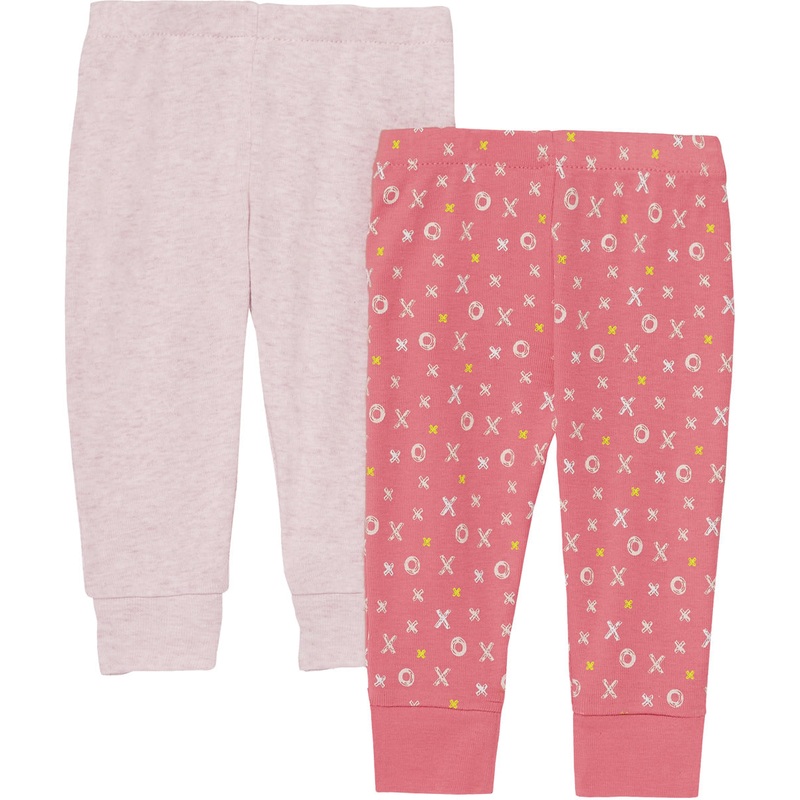 Skip Hop ABC-123 Baby Pants Set – Pink (Newborn)