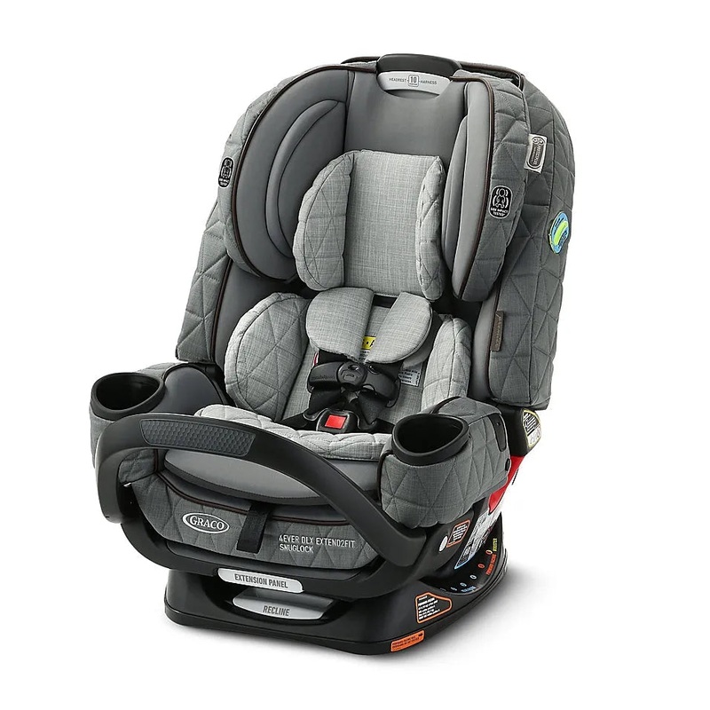 4EVER DLX SnugLock Convertible Car Seat – Midtown Grey (Floor Model)