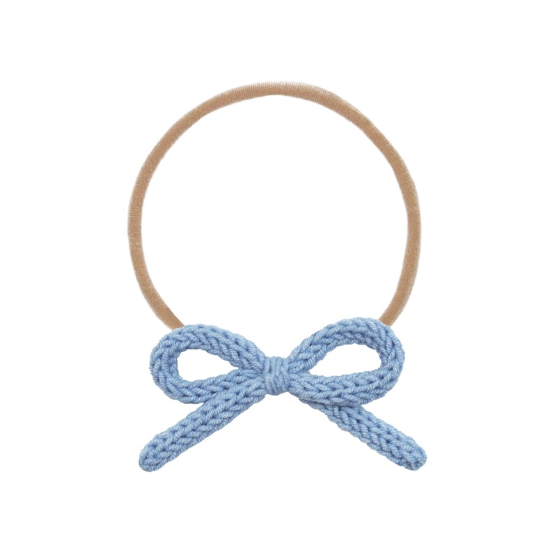 Crochet Bow – Bluebell Headband