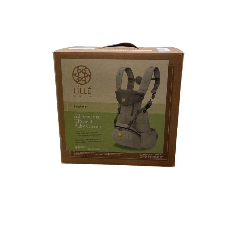 Lillebaby SeatMe All Seasons Hip Seat Baby Carrier, Stone