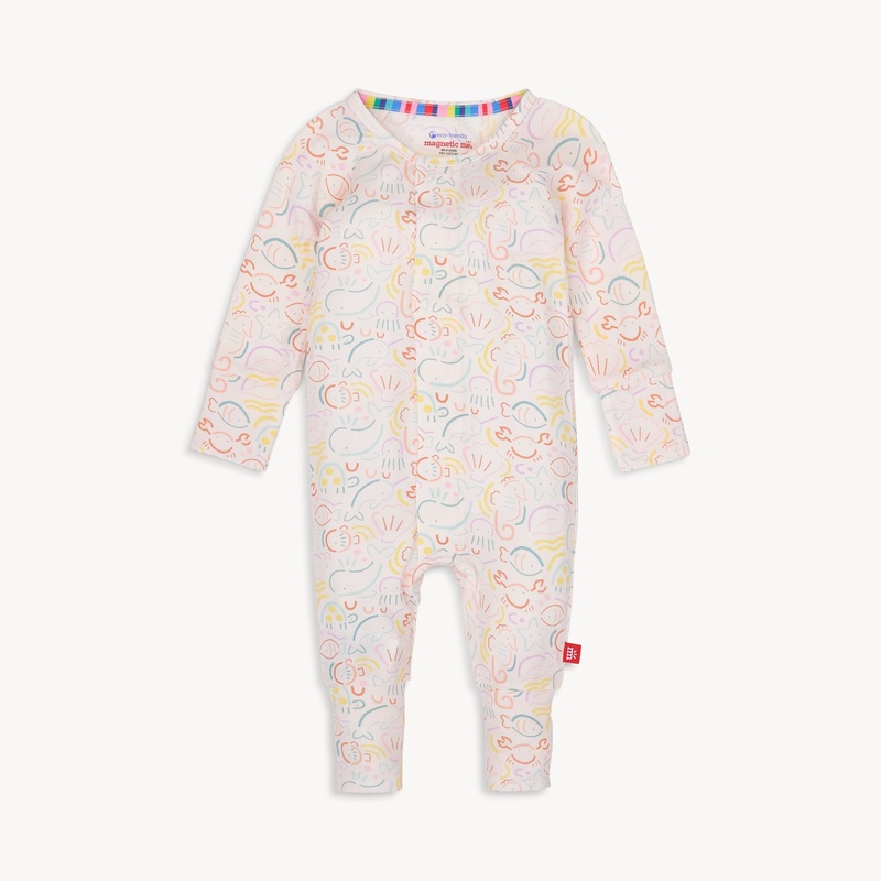 So-Fish-Ticated Modal Magnetic Convertible Grow With Me Coverall