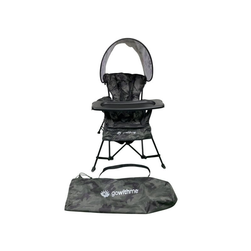 Baby Delight Go with Me Venture Deluxe Portable Chair, Carbon Camo