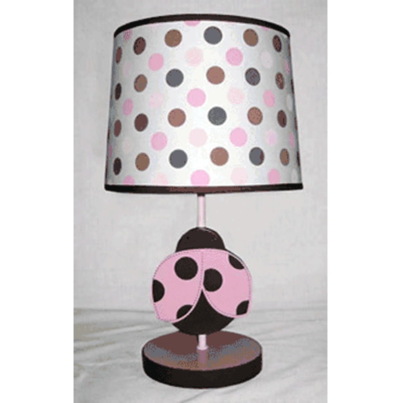 KidsLine Mod Ladybug Lamp Base with Shade