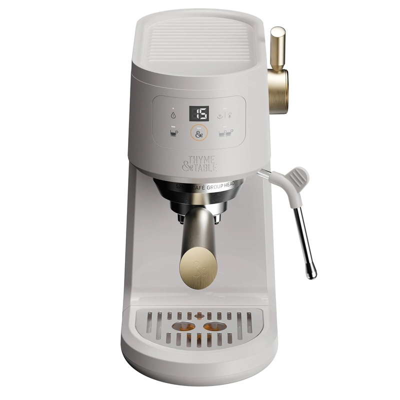 Barista Mini Espresso Machine – Sand White