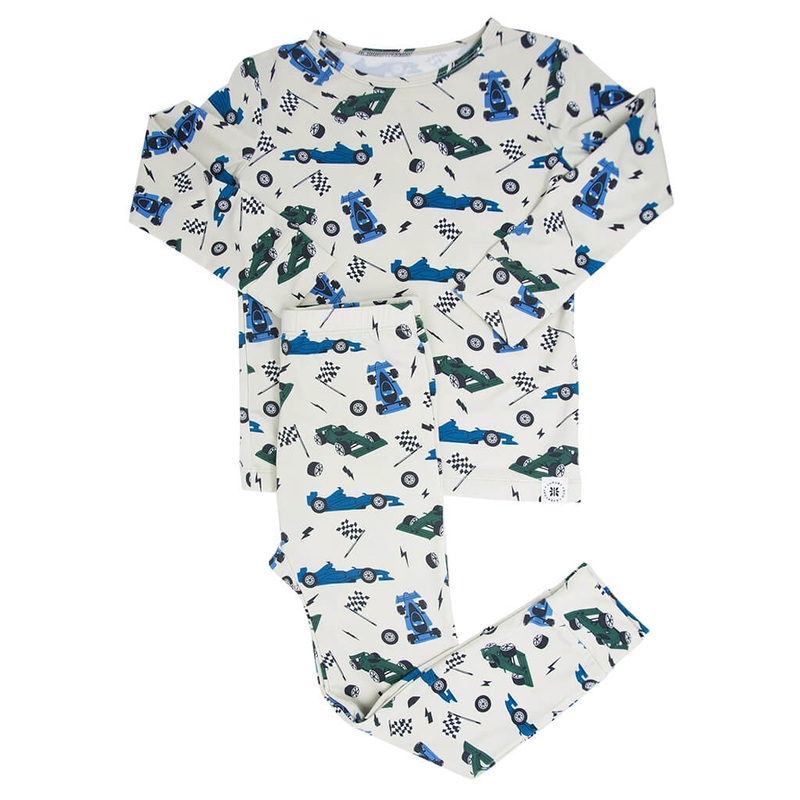 Big Kid Pajama – Race Cars