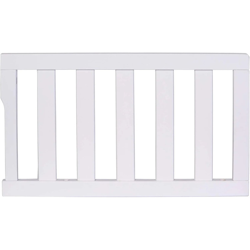 Convertible Crib Toddler Guard Rail – White