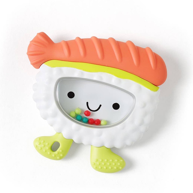 Itzy Ritzy Sweetie Shake Plus Teething + Rattle Toy