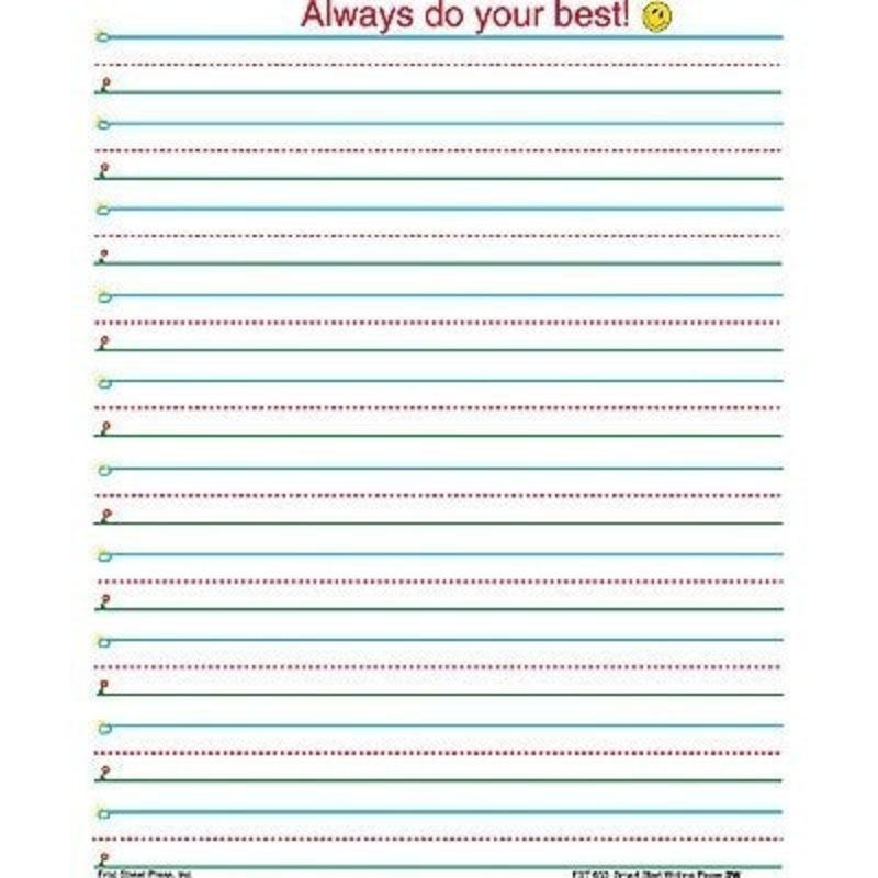 Smart Start “Sky to Ground” Writing Paper Grades 1-2 – 360 Sheets