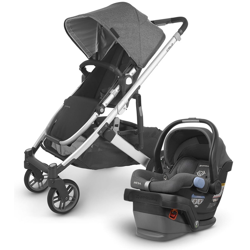 UPPAbaby Cruz V2 + Mesa Travel System Bundle – Jordan/Jordan