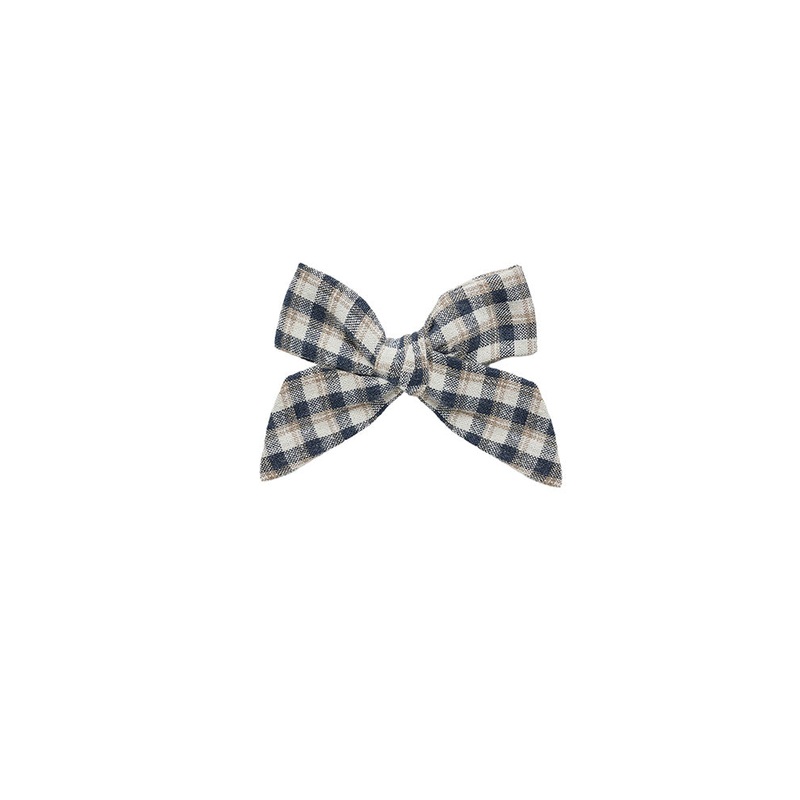 Bow – Navy Check