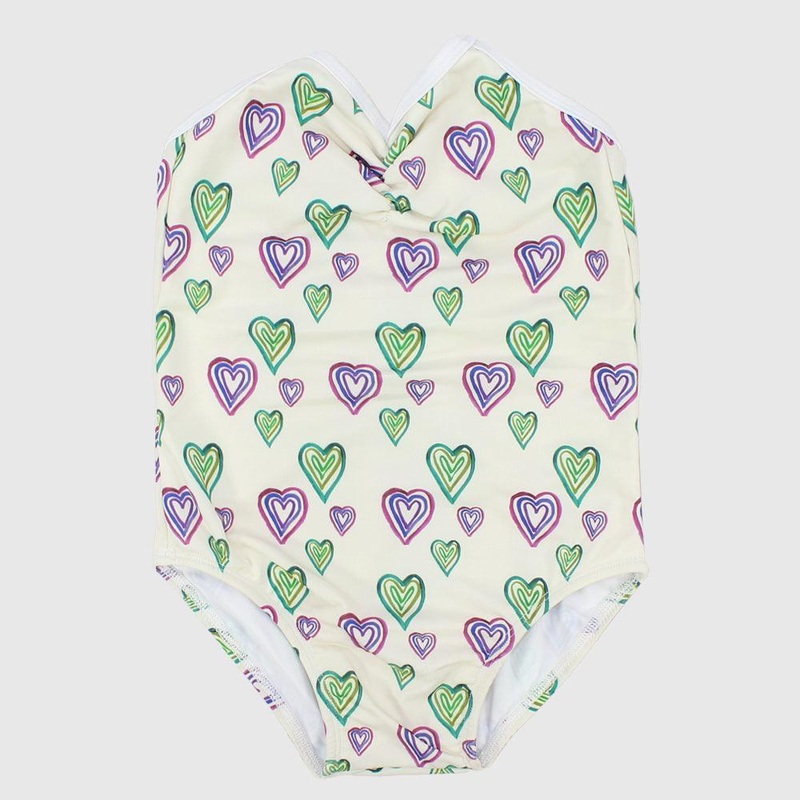 Cool Hearts One-Piece Swim Suit