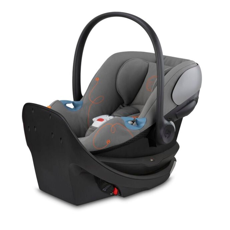 Cybex Aton G Swivel SensorSafe Infant Car Seat – Lava Grey