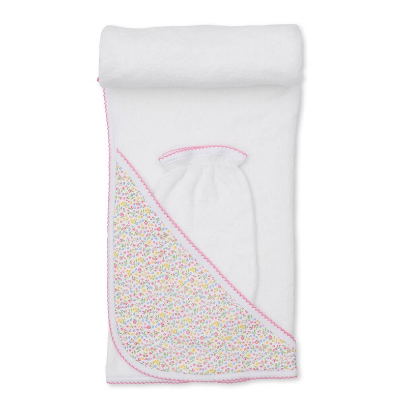 Towel – Garden Trellis Pink