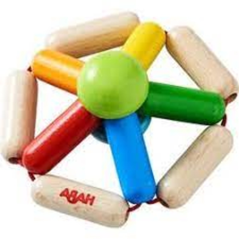 HABA Wooden Clutching Toy Color Carousel